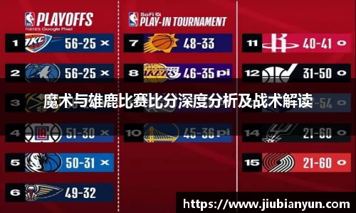 魔术与雄鹿比赛比分深度分析及战术解读